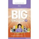 Big English 5 Pupil's eText Access Code (standalone)