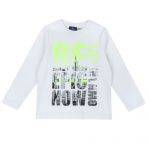 Bluza copii Chicco, alb, 67748-63CLT
