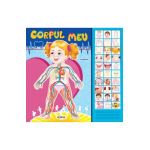 Carte cu sunete: Corpul meu (romana+engleza) - Inesa Tautu