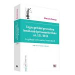 Legea privind procedura insolventei persoanelor fizice nr. 151/ 2015 ed.2 - Marcela Comsa