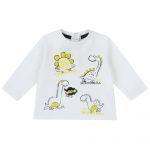 Bluza copii Chicco, alb, 67848-63MFCO