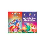 2 Povesti: Scufita Rosie si Alice in Tara Minunilor