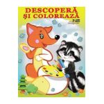 Animale de padure - Descopera si coloreaza