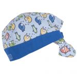 Bandana copii Chicco, bleumarin cu model, 04428