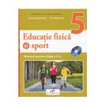 Educatie fizica si sport - Clasa 5 - Manual + CD - Petrica Dragomir, Titel Iordache