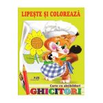 Ghicitori - Veverita - Lipeste si coloreaza. Carte cu abtibilduri