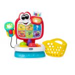 Jucarie electronica vorbitoare Chicco Casa de marcat Baby Market, IT/EN, 18luni-4ani