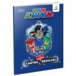 Acrivitati cu PJ Masks - Cartea cu activitati a eroilor