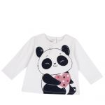 Bluza copii Chicco, alb 2, 00166-64CLT