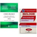 Pachet de teste Chimie organica si Biologie pentru admiterea in invatamantul superior medical 2023