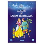 Aladin si lampa fermecata. Carte de colorat cu povesti