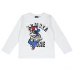 Bluza copii Chicco, alb, 67761-63CLT