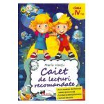 Caiet de lecturi recomandate - Clasa 4 - Maria Vantu