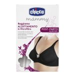 Sutien de alaptare Chicco din microfibra, negru