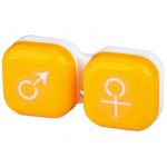 Accesorii Suport pentru lentile man&woman - galben