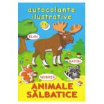 Animale salbatice. Autocolante ilustrative