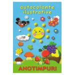 Anotimpuri. Autocolante ilustrative