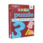 Bebe Puzzle +18 luni - Cifre, forme si culori