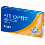 Lentile de contact lunare Air Optix Night and Day Aqua (3 lentile)