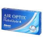 Lentile de contact lunare Air Optix plus HydraGlyde (3 lentile)