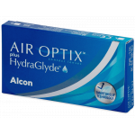Lentile de contact lunare Air Optix plus HydraGlyde (6 lentile)
