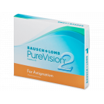 Lentile de contact lunare PureVision 2 for Astigmatism (3 lentile)