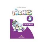 Curs limba engleza My Phonics 5 Caiet cu App - Jenny Dooley, Virginia Evans