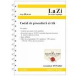 Codul de procedura civila. Cod 782. Actualizat la 15. 09. 2023
