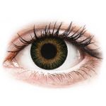 Lentile de contact colorate ColourVUE 3 Tones Green - cu dioptrie (2 lentile)