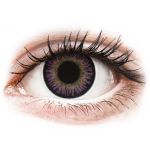 Lentile de contact colorate ColourVUE 3 Tones Violet - fără dioptrie (2 lentile)