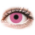 Lentile de contact colorate ColourVUE Crazy Glow Pink - fără dioptrie (2 lentile)