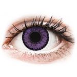 Lentile de contact colorate SofLens Natural Colors Indigo - cu dioptrie (2 lentile)