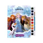 Disney: Regatul de gheata II. Sa pictam noi aventuri cu Anna si Elsa. Carte de colorat