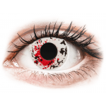 Lentile de contact colorate CRAZY LENS - Graffiti - lentile zilnice cu dioptrie (2 lentile)