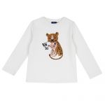Bluza copii Chicco, Alb, 02638-65MC