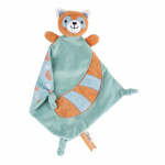 Jucarie Chicco DouDou Red Panda, paturica din plus, 0luni+