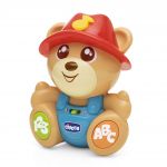 Jucarie educativa Chicco 2 in 1, Prietenul Teddy ABC, IT-EN. 6-36luni