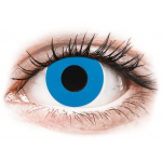 Lentile de contact colorate CRAZY LENS - Sky Blue - lentile zilnice cu dioptrie (2 lentile)