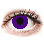 Lentile de contact colorate CRAZY LENS - Solid Violet - lentile zilnice cu dioptrie (2 lentile)