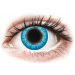Lentile de contact colorate CRAZY LENS - White Walker - lentile zilnice cu dioptrie (2 lentile)