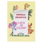 Animale salbatice. Carte de colorat