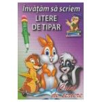 Invatam sa scriem litere de tipar - Caiet de scriere