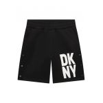 Pantaloni scurti cu slituri cu capse