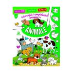 Coloreaza si completeaza imagini cu animale
