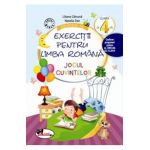 Culegere de exercitii pentru limba romana. Jocul cuvintelor - Clasa 4 - Liliana Catruna