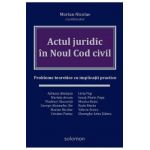Actul juridic in Noul Cod Civil - Marian Nicolae
