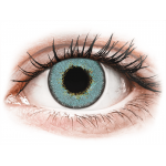 Lentile de contact colorate TopVue Daily Color - Blue - lentile zilnice cu dioptrie (2 lentile)