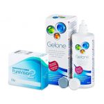 Pachet PureVision 2 (6 lentile) + soluție Gelone 360 ml