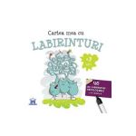 Cartea mea cu labirinturi. 46 de labirinturi refolosibile + carioca