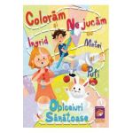 Coloram si ne jucam cu Ingrid, Matei si Pufi. Obiceiuri sanatoase - Ioana Cristina Vladoiu